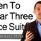 When To Wear A Three Piece Suit – Wearing Vest With Single Breasted Suits – 3 Piece Suits