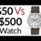 $50 Vs $500 Watch | What’s The Difference? | Craftsmanship of Higher Vs Lower End Watches